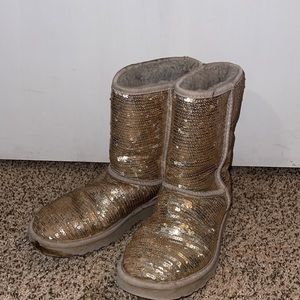 GLITTER UGGS